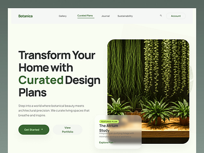 Day 06 Challenge - Botanica, a plant selling website.