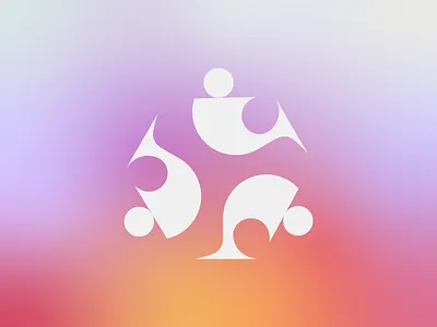 Creative Community / Wellness Tech / Human-Centered Platform abstract logo app logo branding identity community logo connection logo creative logo digital platform dribbble logo gradient logo health tech human logo mindfulness brand minimal design modern logo people logo social platform startup branding tech logo ui design wellness logo