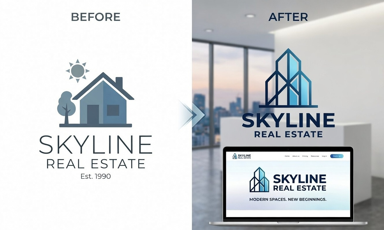 Skyline Real Estate Logo