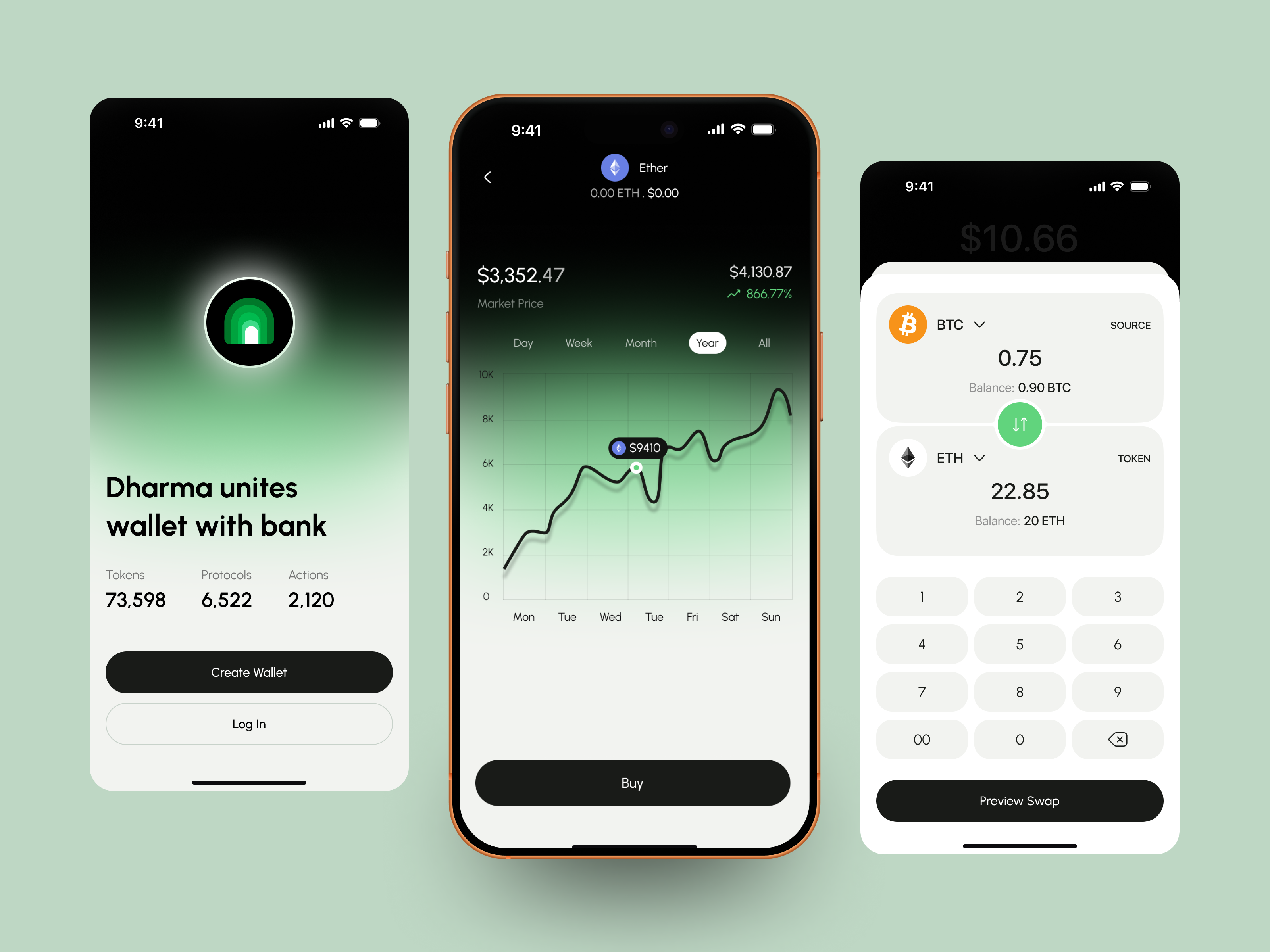Example of Mobile App UI UX Design Concepts