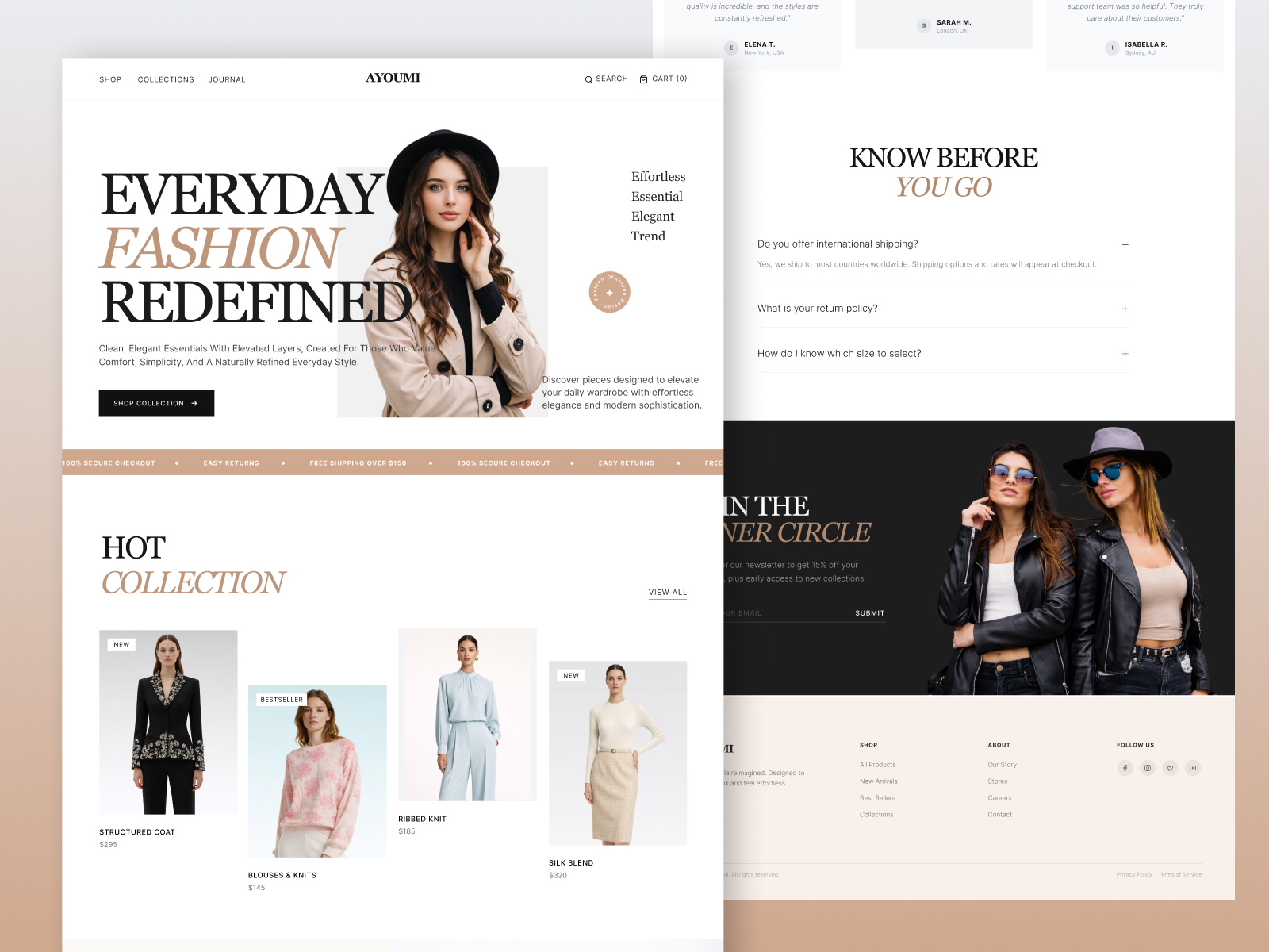 Example of Ecommerce Web Design