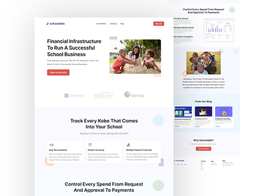 Financial Landing Page