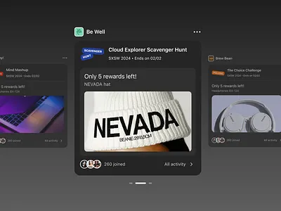 UX/UI Product Design for Event Platform in Dark Mode dark mode entertainment events platform saas uxui