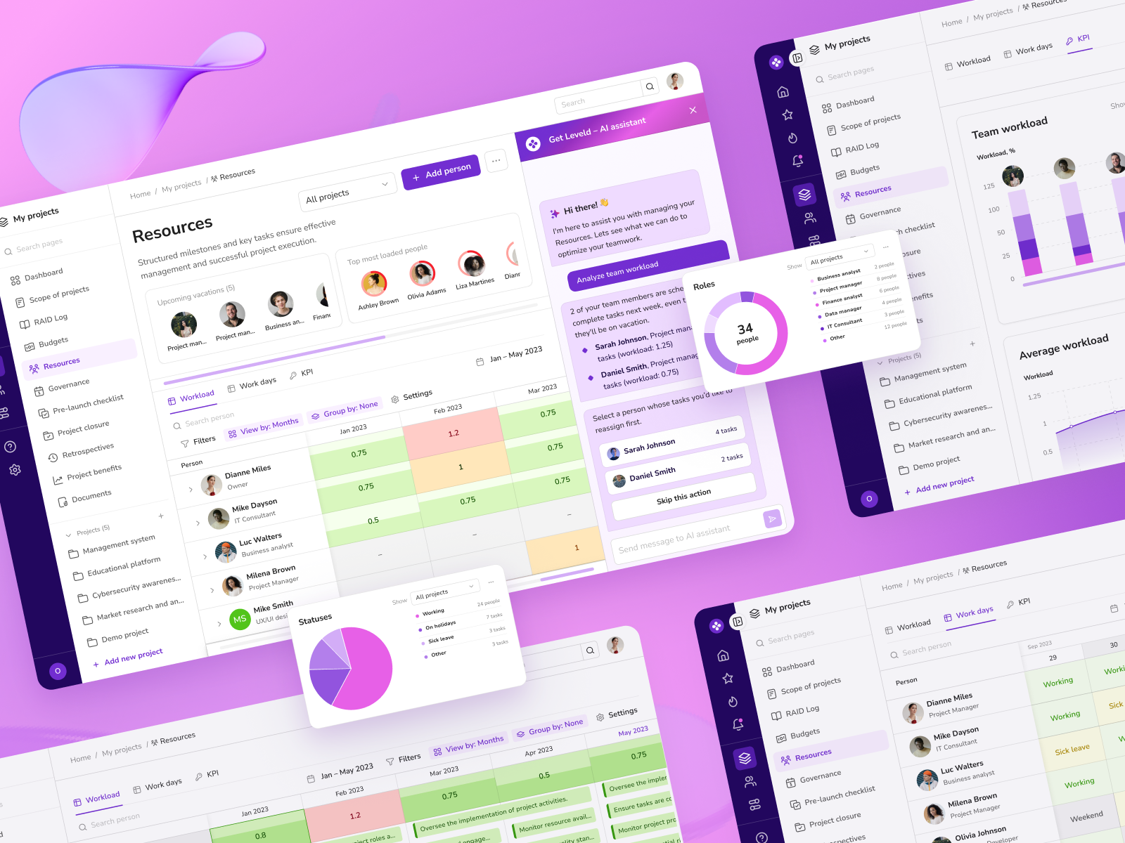 Example of Web App Design