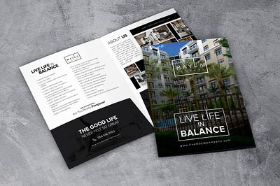 Folder appartment brochure design folder graphicdesign marketing residential