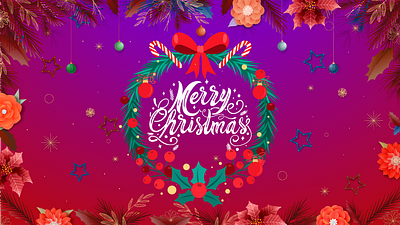 Merry Christmas Artwork alexjr alexjr977 art christmas design graphic design illustration merry christmas motion graphics wallpaper