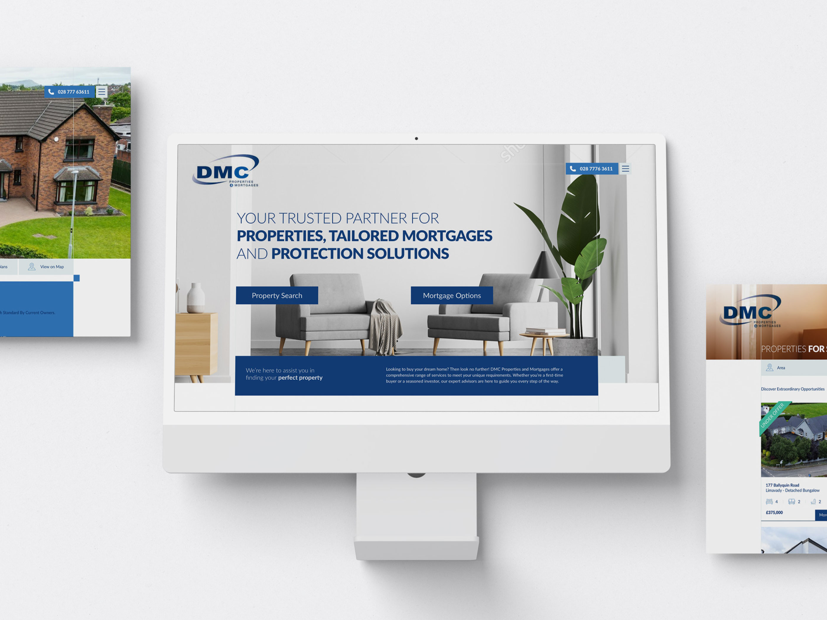 Example of Website Design (Brand Led & Conversion)