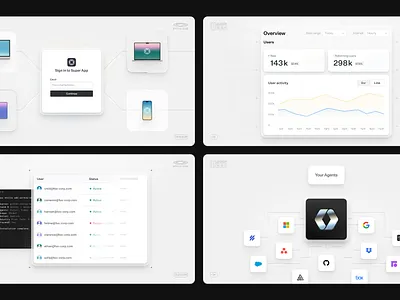 Launch Week auth branding design graphic design illustration texture ui ui design ui illustration ux