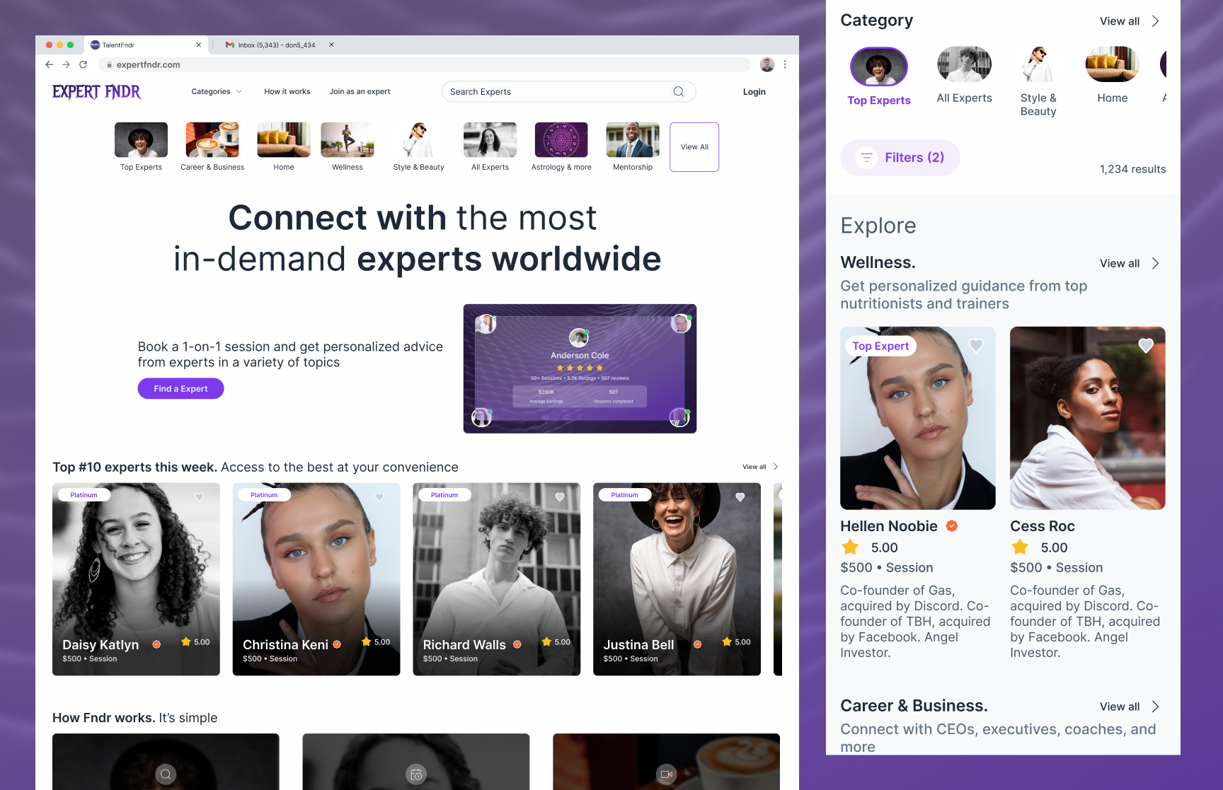 SaaS Landing Page Design landing page design responsive web design saas website ui designer uiux uiux design ux designer website design