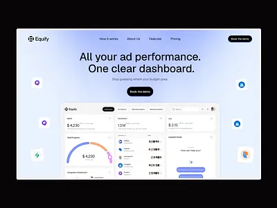 SaaS Landing Page Design analytics ui b2b web design b2b website design crm dashboard dashboard web design data analytics dashboard landing page design marketing design marketing landing page marketing ui marketing web design marketing website design saas dashboard design saas dashboard ui saas design saas landing page saas landing page design saas website design web platform design website design