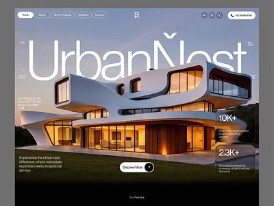 Website Design | Real Estate | Modern Landing Page 3d animation branding design figma graphic design illustration logo motion graphics typography ui ux vector