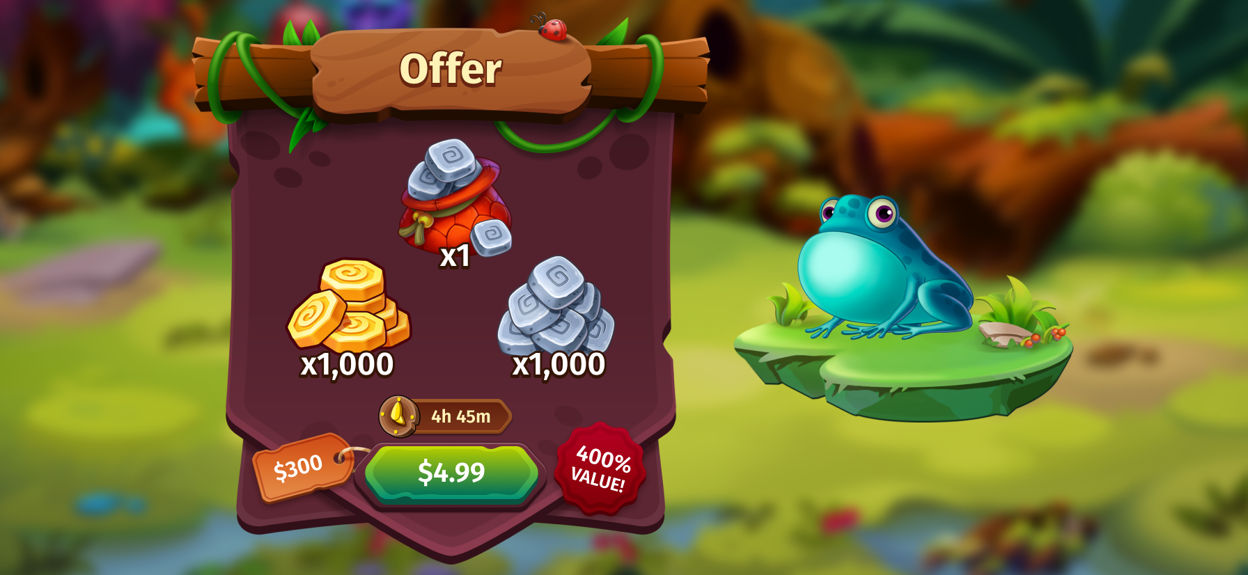 Pop-Up design development game illustration offer ui ux