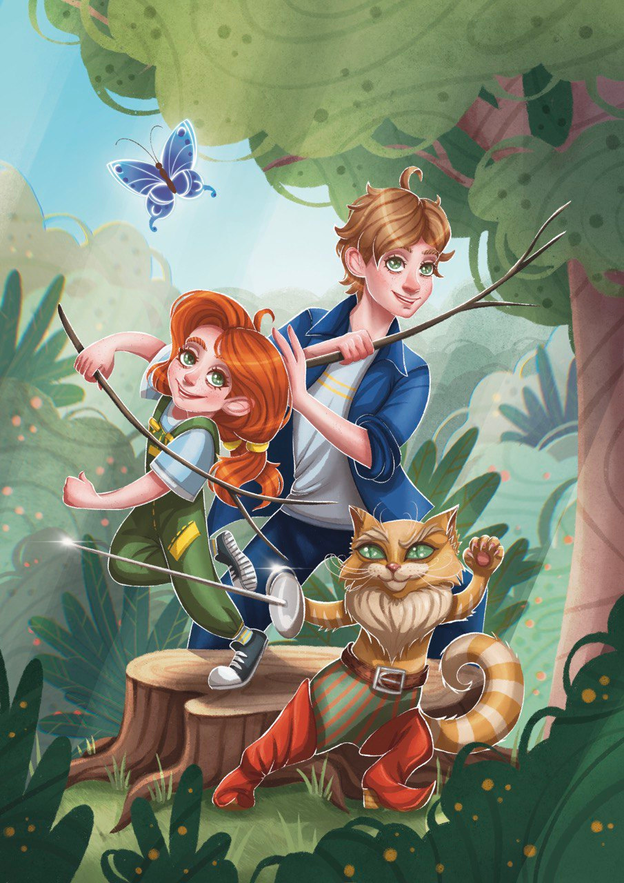 Whimsical Story Scene – Children’s Book Illustration & Kids Art adventure childrens book childrens illustrator concept art digital painting drawing expressive characters fairytale fantasy art illustration kids book magic narrative picture book procreate story scene storybook visual storytelling whimsical