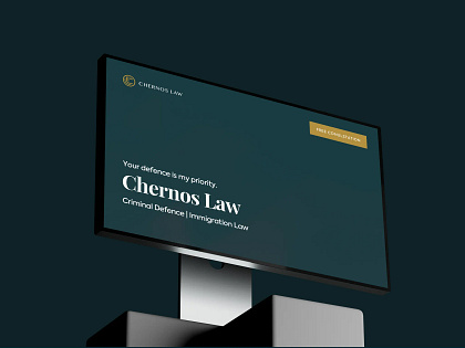 Hero Section Mockup Professional Identity That Speaks Trust