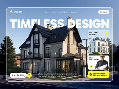 Construction & Real Estate Website – Corporate Web Design UI/UX brand identity branding clean ui construction website conversion focused corporate website landing page lead generation modern design property showcase real estate website service business ui ui design ux design web app design website design
