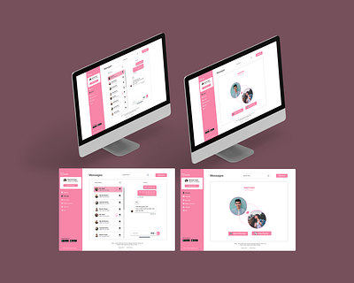 Web Application for a Dating and game site. branding dating app delivery illustration logo u ui ux