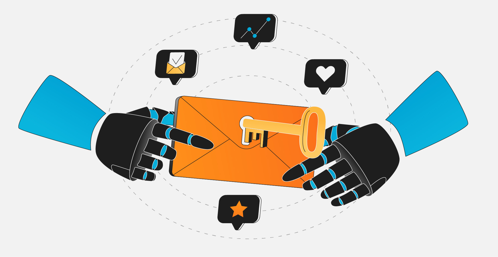Example of Vector Flat Illustration