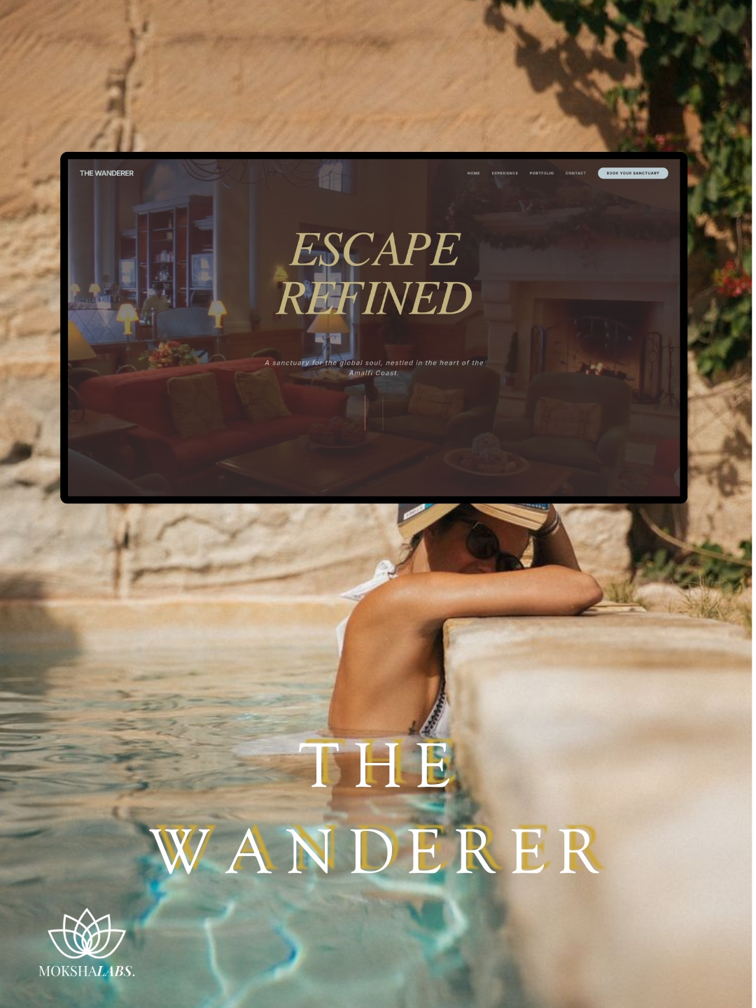 The Wanderer — Luxury Hospitality & Editorial Web Design