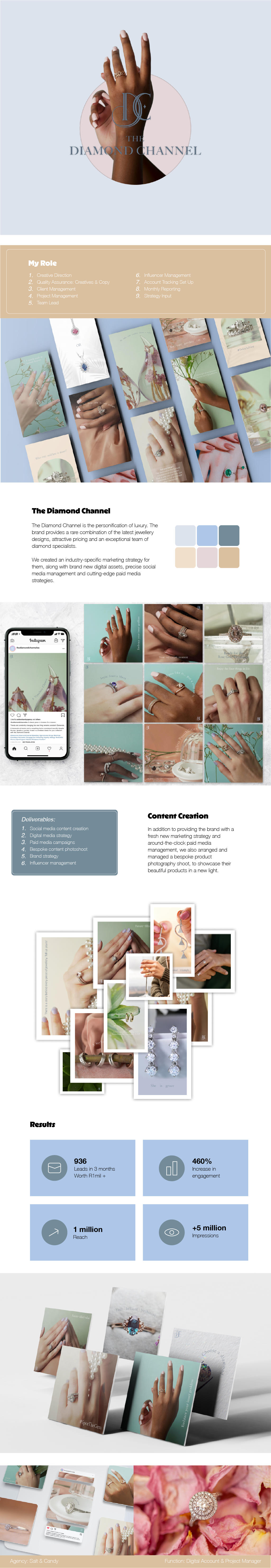 The Diamond Channel branding design graphic design photography