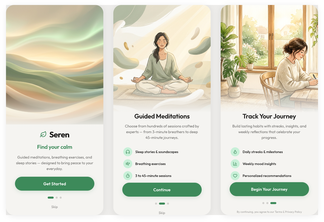Daily UI Challenge #023 - Onboarding dailyui