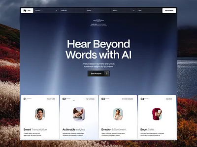 Callix - AI Saas Platform ai platform ai product design ai saas ai saas platform website ai tool website ai website artificial intelligence automation automation platform landing page neural network openai product landing page saas saas landing page saas website