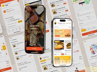 Mpanadas — Empanada Delivery App UI/UX Design 🥟 animation cleanui deliveryapp empanadas empandasaappdesign empandasafigma figma food app mpanadas mpandasaappui productdesign ui
