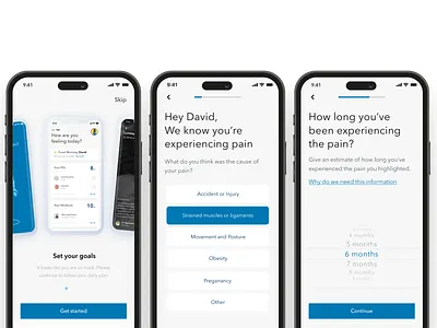 Rehab: an app to get you back on your feet app branding design figma illustration login logo ui ui design website