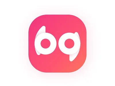 b+g logo mark app icon app logo bg logo brand identity branding dating app design eye logo graphic design identity design illustration lettermark logo typography ui vector