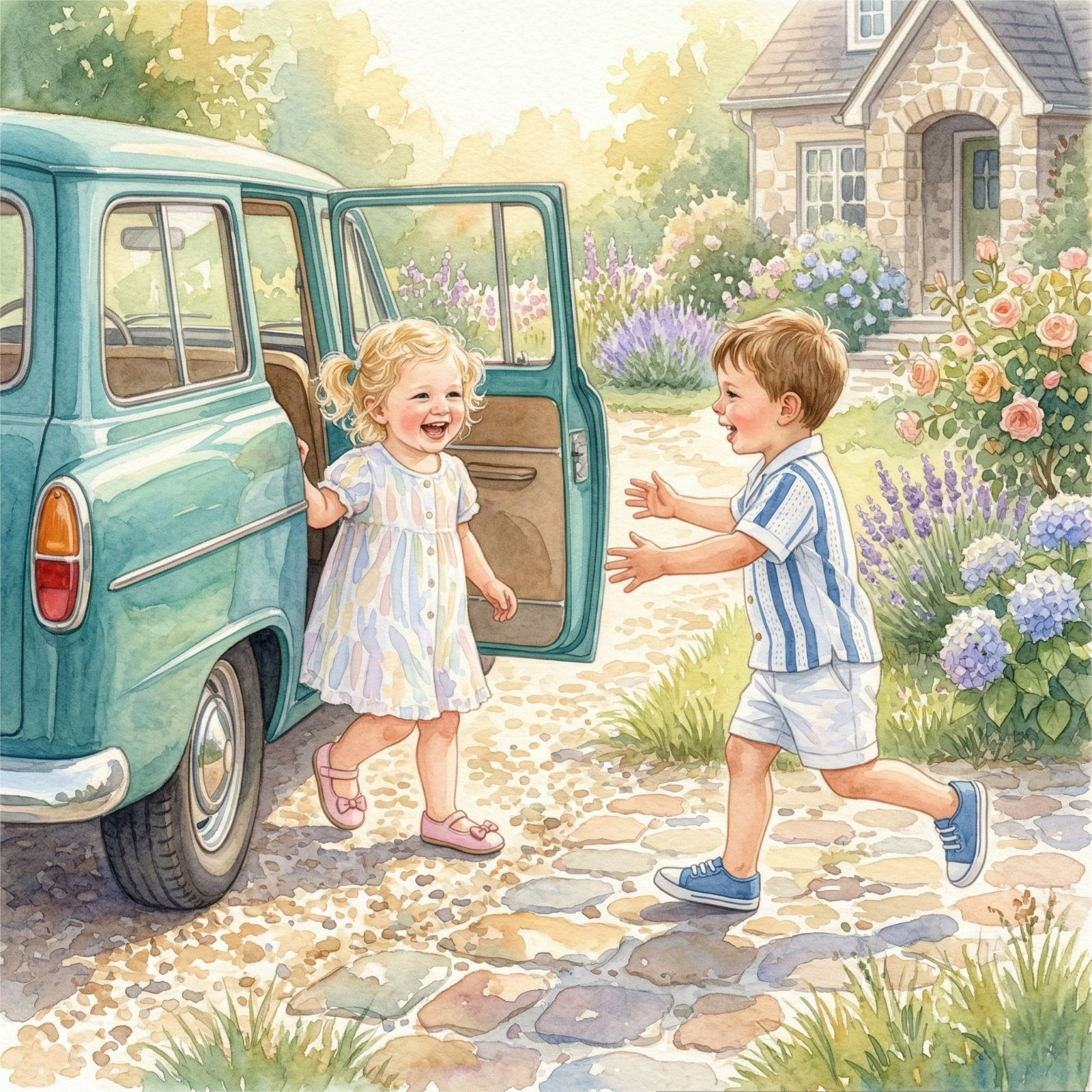 Example of Children Book Illustrations 