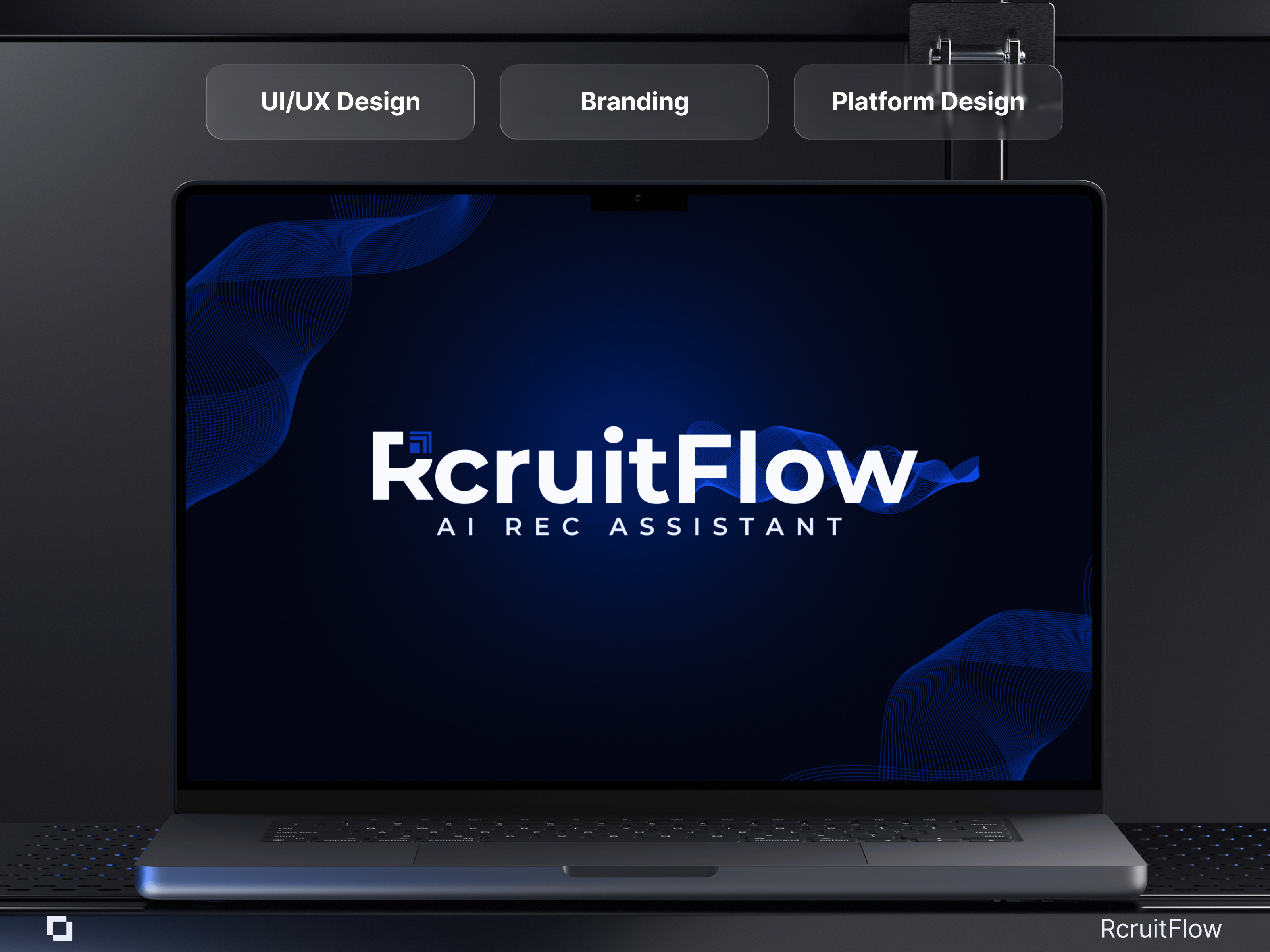 RecruitFlow — AI Recruitment Platform UI