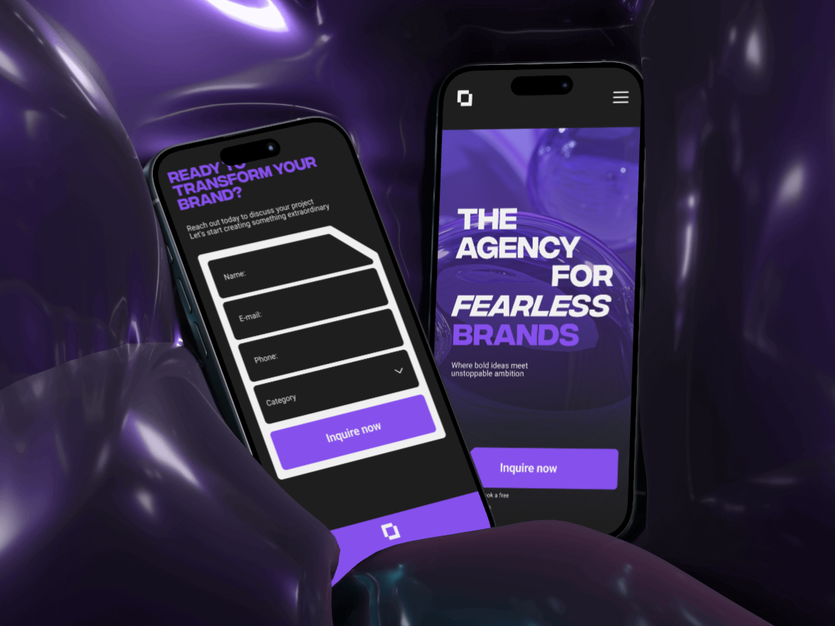 SVG Agency — Mobile Branding Experience