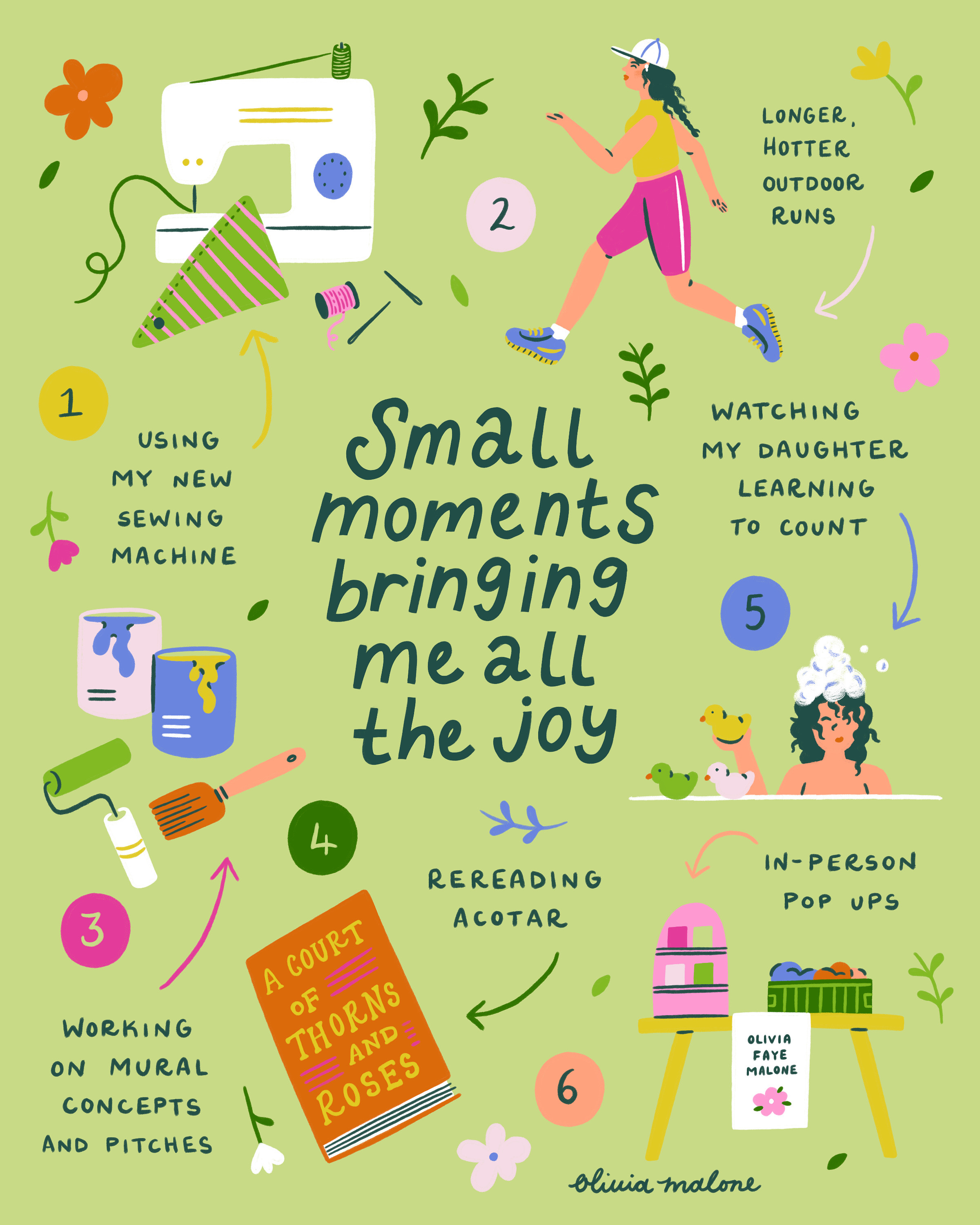 Summer Joy books design hand drawn hand lettering illustration lettering objects people procreate summer typography