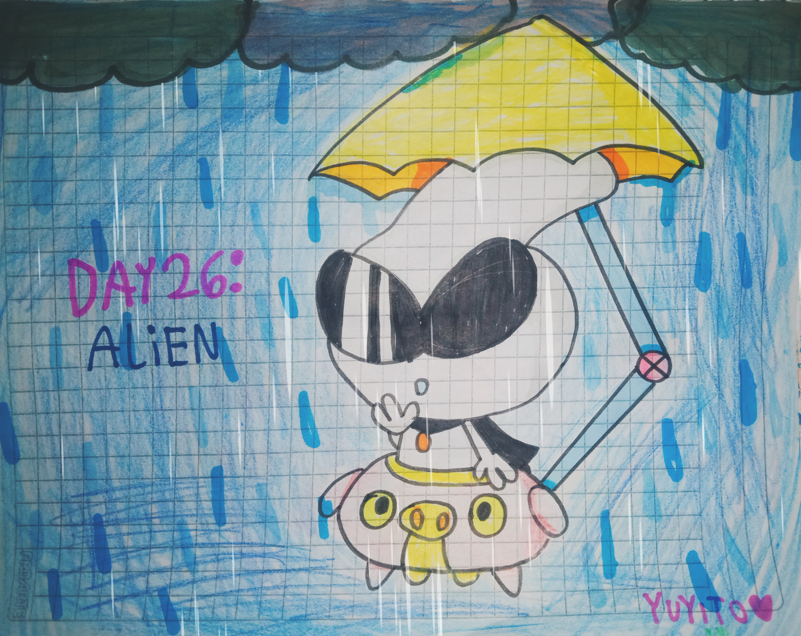 Marchrain day 26: alien