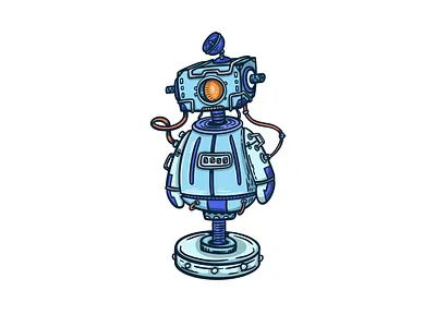 bot 183 bot brandingillustration cartoonstyle character charactercollection characterdesign characterseries collectibleart colorfuldesign digitalillustration illustration mascotdesign originalcharacters popart robot series stickerpack toyinspired vectorart worldbuilding