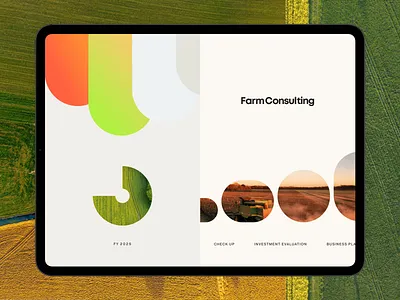 Farm Consulting – A rural brand for the digital age agribusiness agriculture agritech brand identity branding business consulting consulting corporate data visualization dataviz digital design farming infographics logo design typography ui design uxui visual identity web design website design