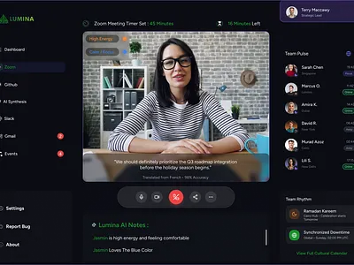 Lumina AI Product productdesign ui ux