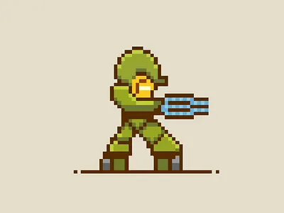 halo master chief pixel art halo master chief pixel art