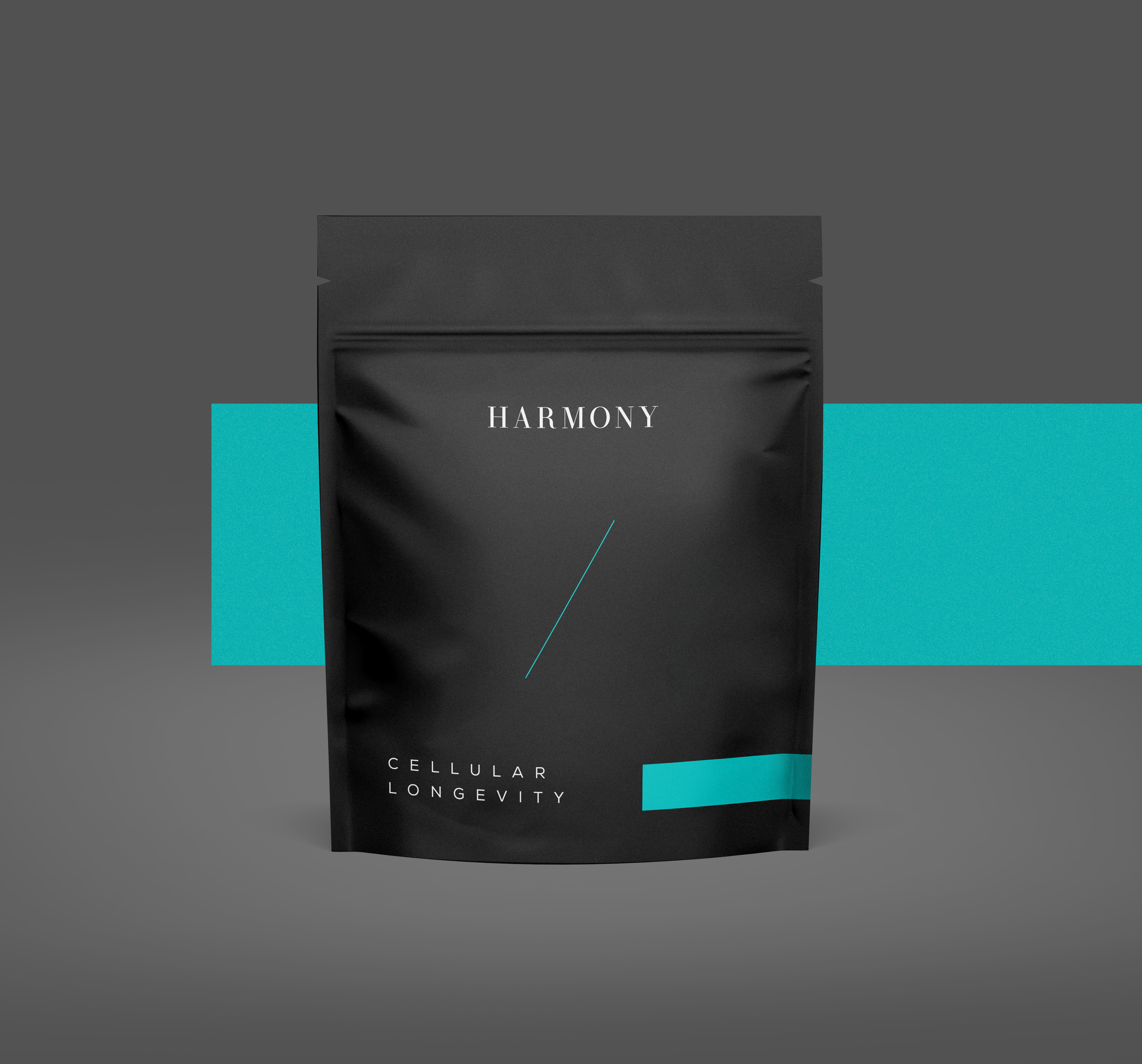 Harmony – Cellular Longevity ✦ Branding, Packaging, 3D 3d branding graphic design label label design logo logotype packaging packaging design supplement supplement branding supplement label supplement packaging ui vitamin packaging vitamins