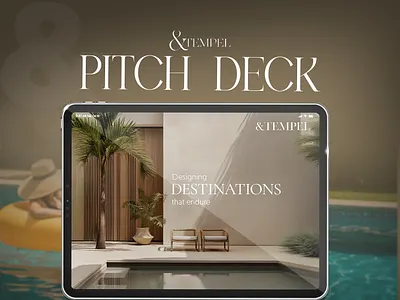 &TEMPEL | Pitch Deck Presentation aesthetic animation app brand identity branding design furniture furniture branding graphic design illustration logo luxury pitch deck pitch deck presentation powerpoint powerpoint presentation slides typography ux vector