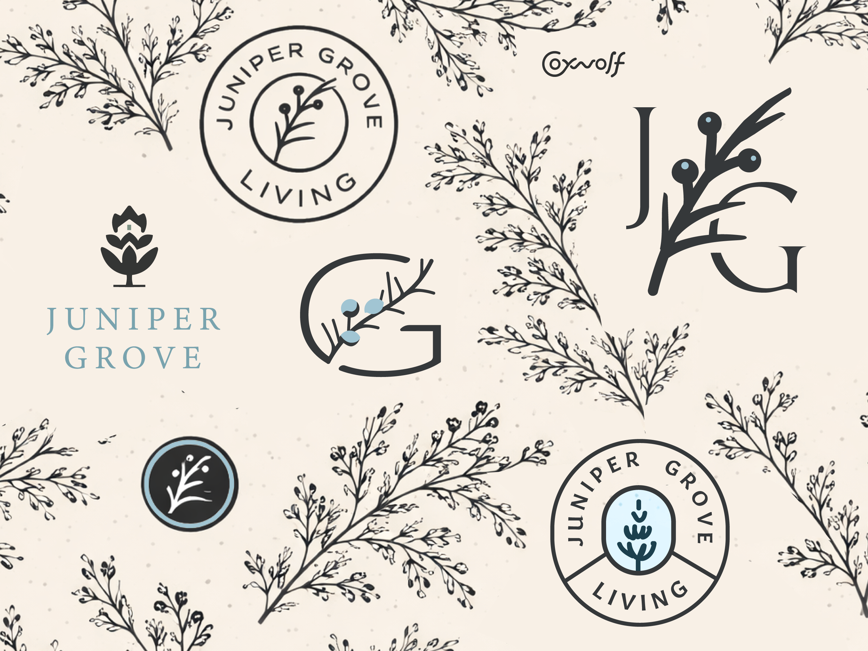 Example of Farmhouse Style  Branding - Active Living Community