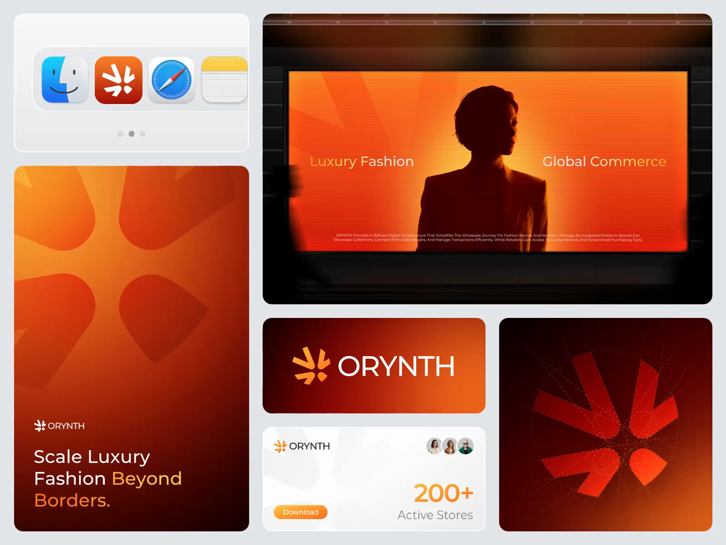 Example of Orynth - Ecommerce Wholesale Logo & Branding Design