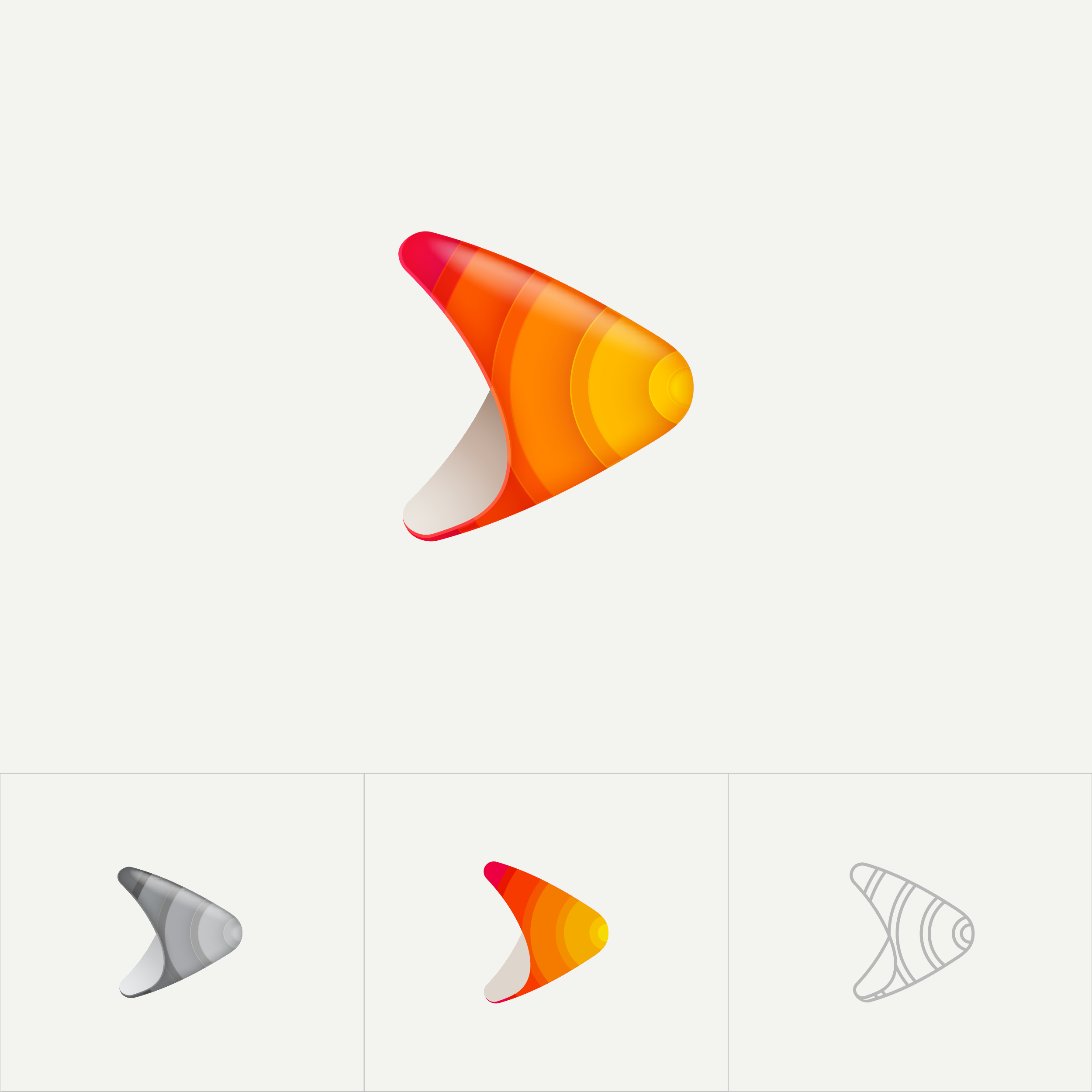 Arrow arrow branding colorful design golden graphic design logo mark vector