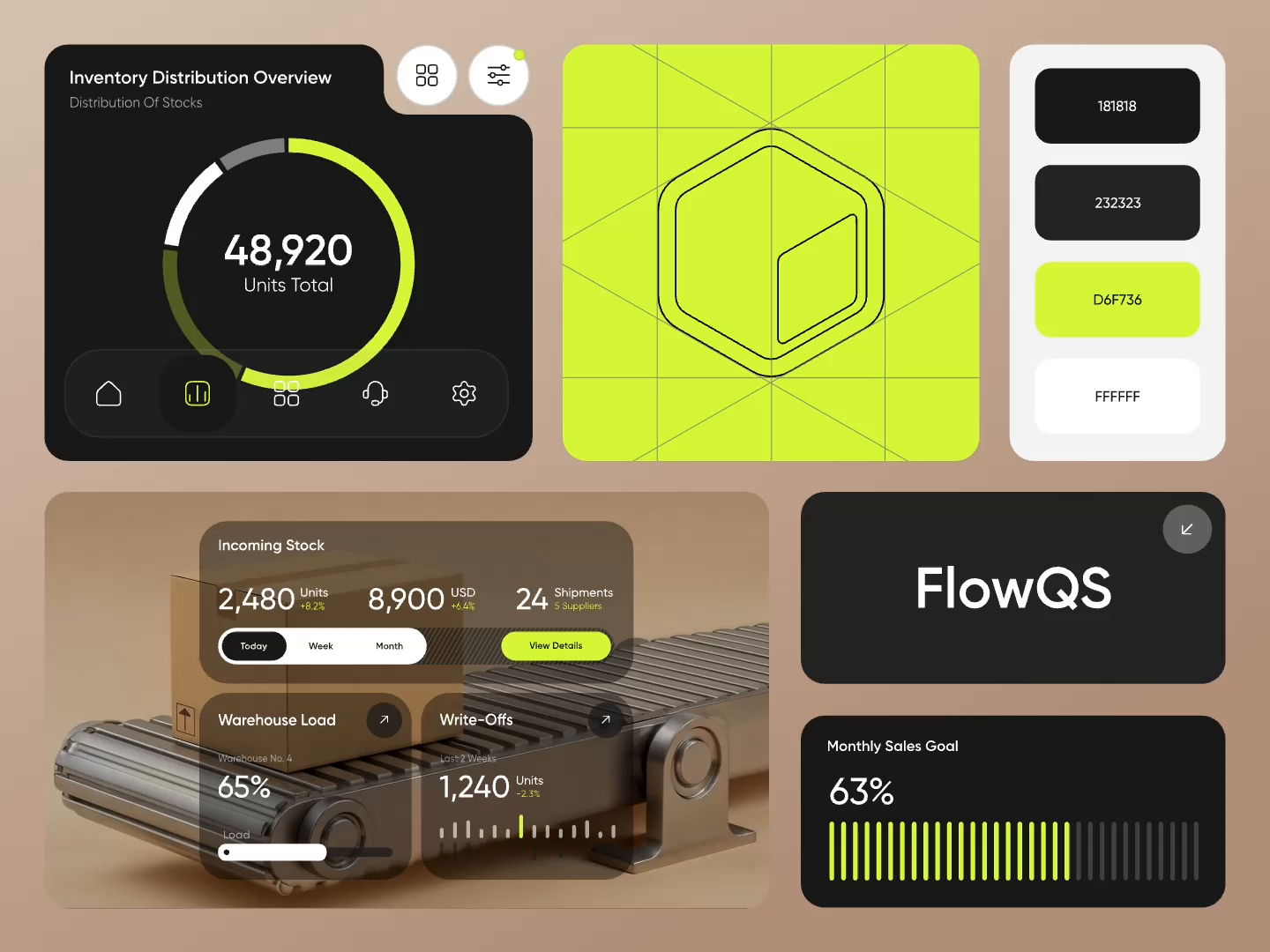 Logistics Brand Identity Design