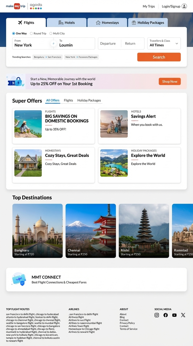 Tourism Website Template flight booking hotel booking tourism travel