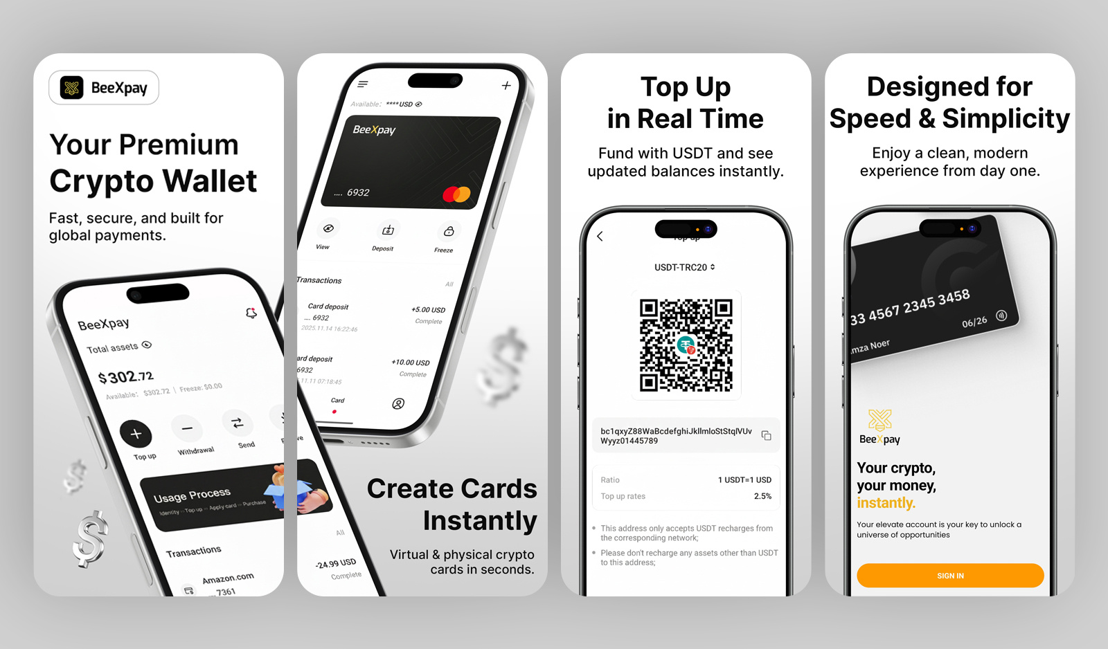 App Store Screenshots | Crypto Wallet App app design app icon app screenshots app screenshots designer app store app store screenshots aso crypto app screenshots figma finance app mobile app screenshots money app play store wallet app