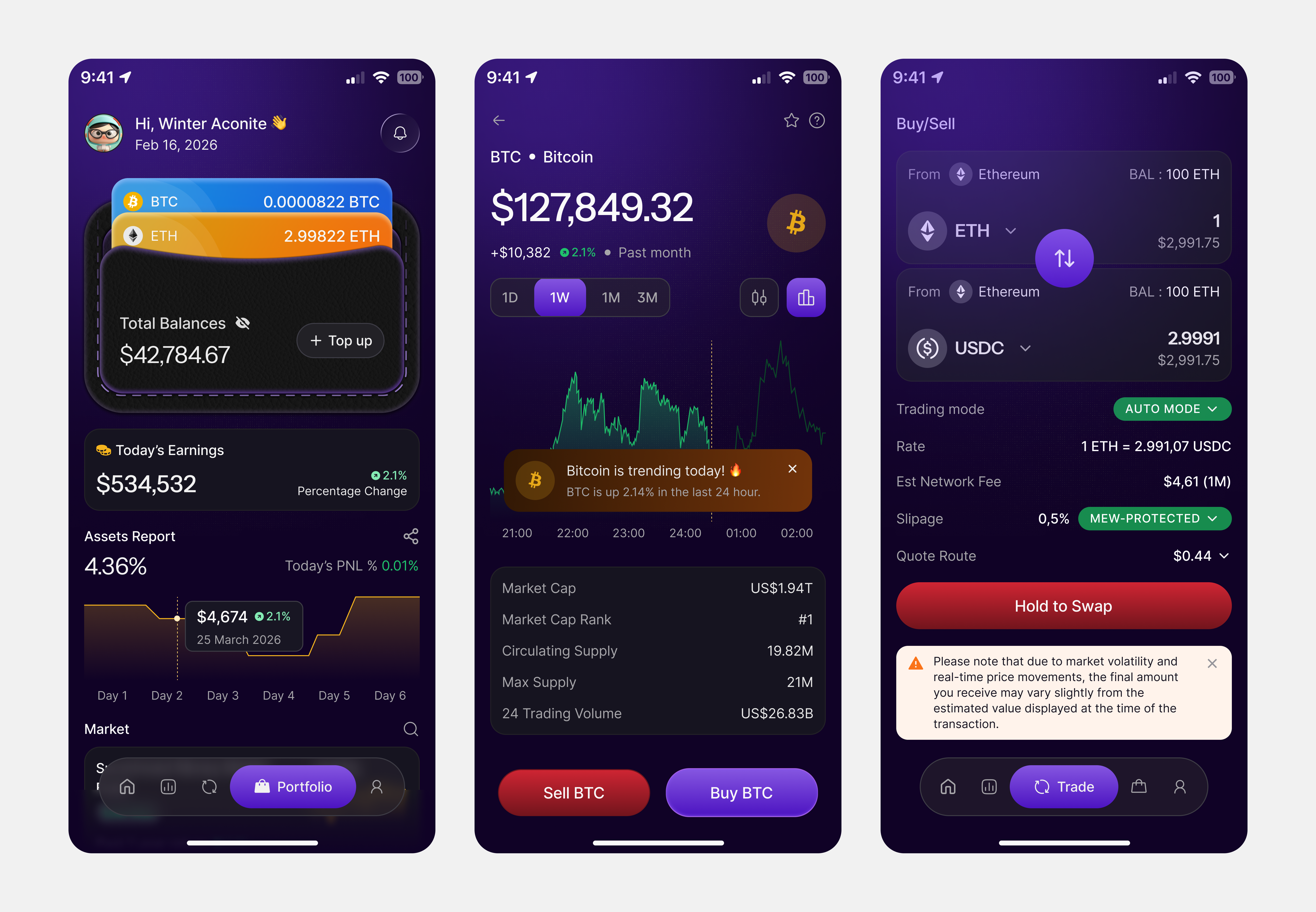 Valora appdesign blockchain cryptoapp cryptotrading digitalwallet fintech mobileappdesign mobileux tradingapp uiux uxdesign web3