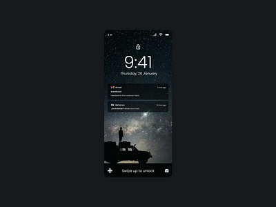 Notifications #dailyui #049 app design