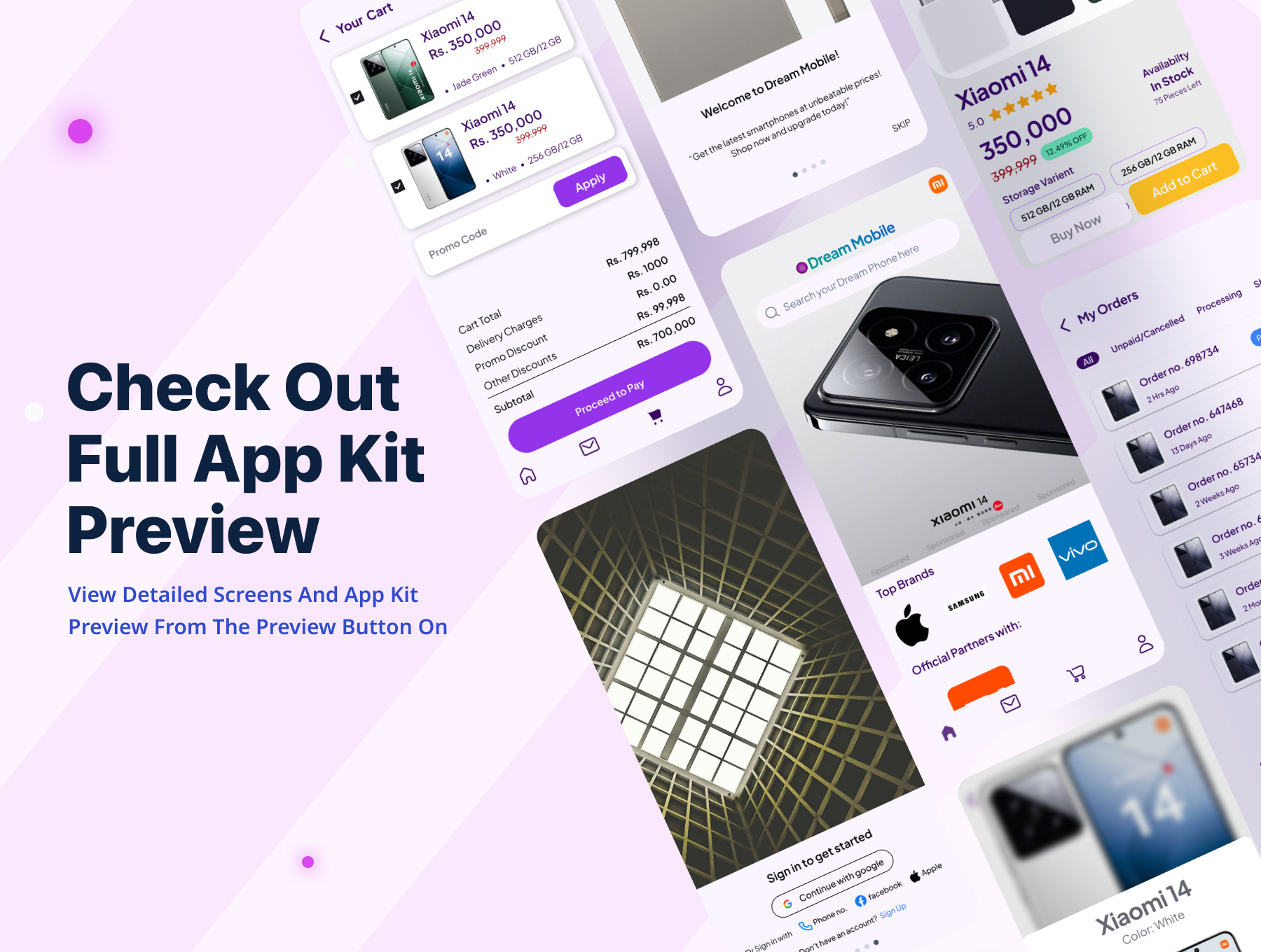 Example of I Will Design Mobile App  UI/UX 