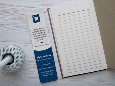 Customizable Bookmark design branding design graphic design minimal