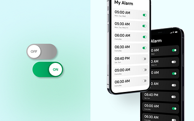 Daily UI 015 - On/Off Button branding graphic design ui